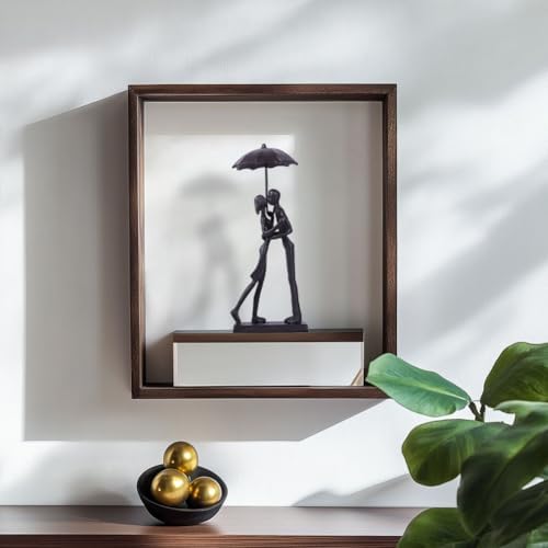 QIANLING Iron Couple Figurine - 6th Anniversary Decor