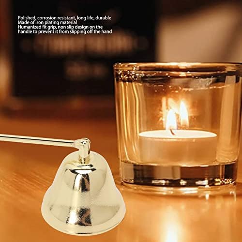 3pcs Golden Iron Candle Snuffer Set 1