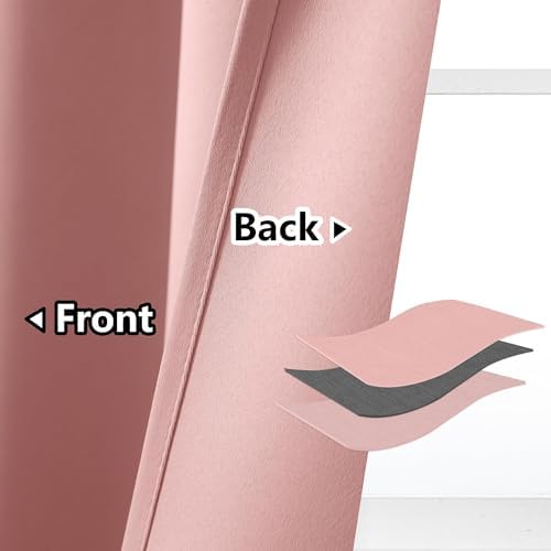 AOSKY Door Curtains with Light Blocking and Privacy