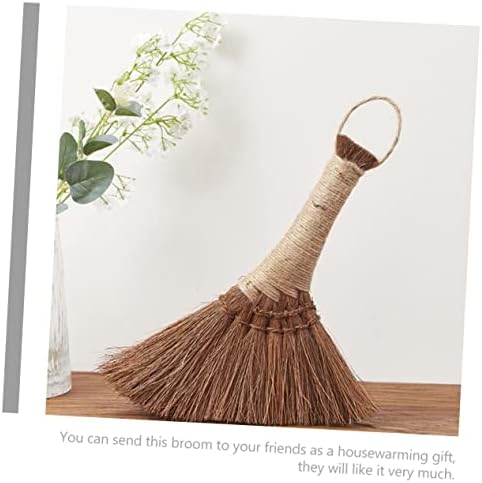 HOMOCONO 2pcs Lightweight Handheld Broom for Office Home Kitchen