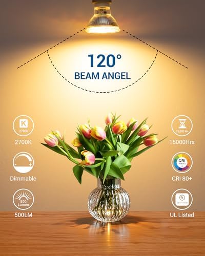DEWENWILS Dimmable GU10 LED Light Bulb 6 Pack