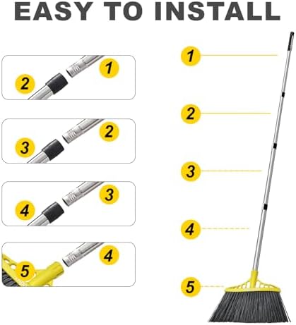 Diposiconx 57 Inch Heavy Duty Angle Broom