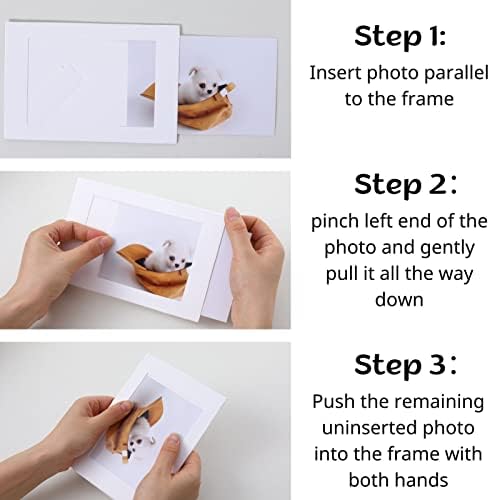 50 Pack 4x6 Paper Picture Frames - Multi-Color