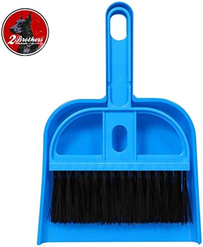 Mini Broom and Dustpan Set - Blue Broom