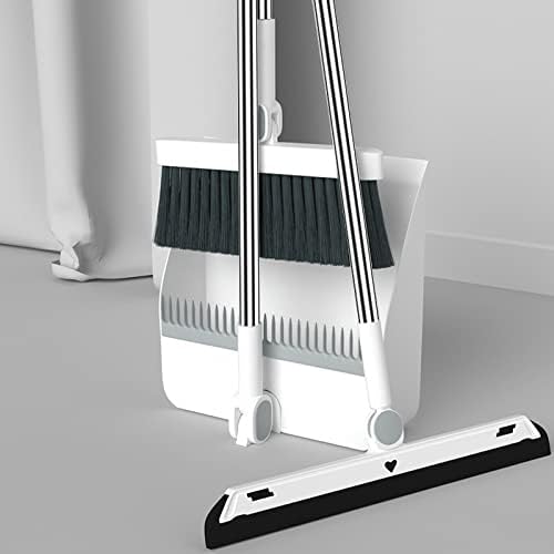 DDGURDH Folding Hand Broom Dustpan Set for Home Cleaning