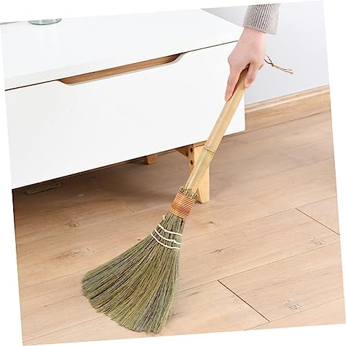 SOPOTUTU Handmade Natural Broom for Indoor and Outdoor Cleaning