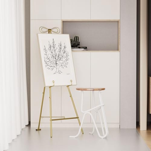 Baoz Gold Metal Easel Stand 3 Tier Display Stand