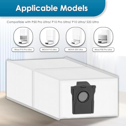 KEYKAO 6 Pack P50 Pro Ultra Dust Bags Replacement