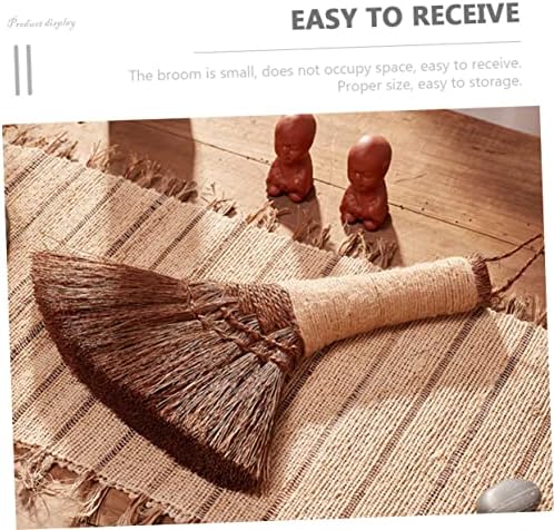 HOMOCONO 2pcs Lightweight Handheld Broom for Office Home Kitchen