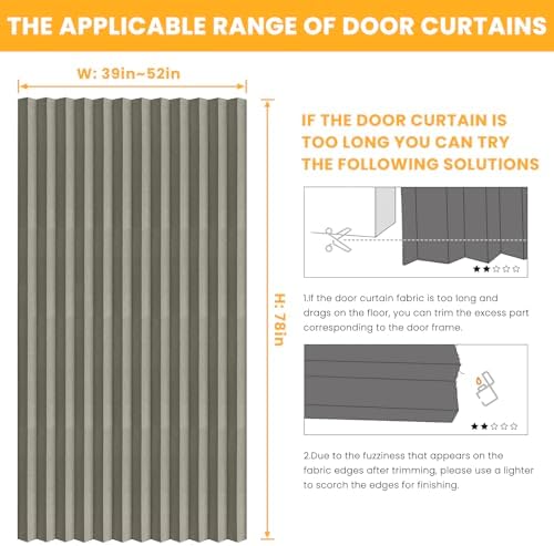 AJAZZ 100 Blackout Magnetic Panel Curtain