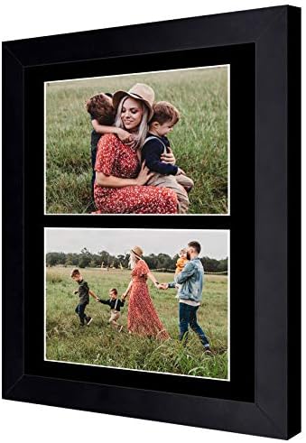 Golden State Art Set of 2 85x11 Black Picture Frames