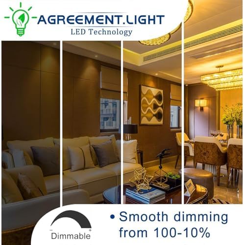 AGREEMENTLIGHT 5W MR16 LED Dimmable Bulb 10 Pack
