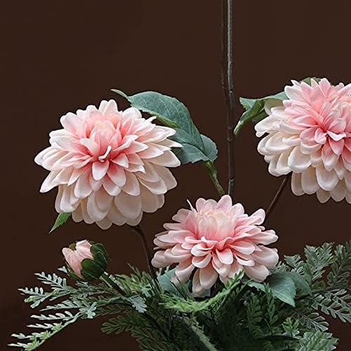Artificial Peony Flowers 42cm Silk Bonsai Table Decoration