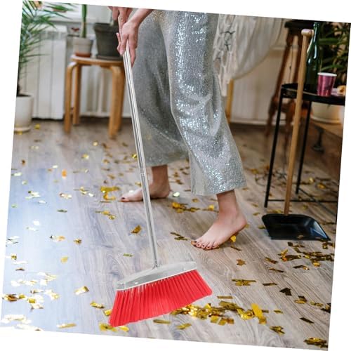 VERDANVERSE Indoor Broom with Soft Bristles for Efficient Cleaning