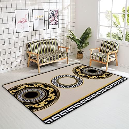 CHIGUA Large Area Rug Non-Slip Soft Comfort 80x58in