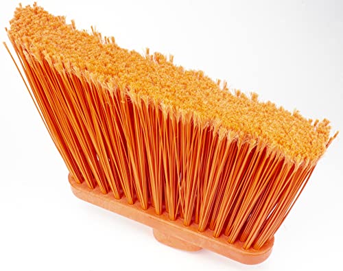 SPARTA Plastic Angle Broom 12 Inches Orange