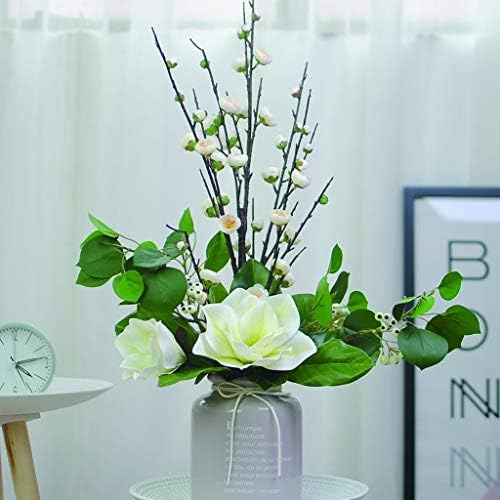 NDRFAWY Artificial Flowers Magnolia and Plum Mix