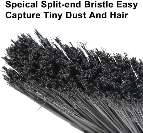 2PCS Heavy-Duty Broom Set for Indoor and Outdoor Cleaning