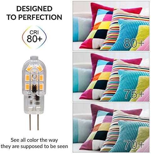 Simba Lighting LED G4 Bulb 10 Pack 15W T4 12V ACDC