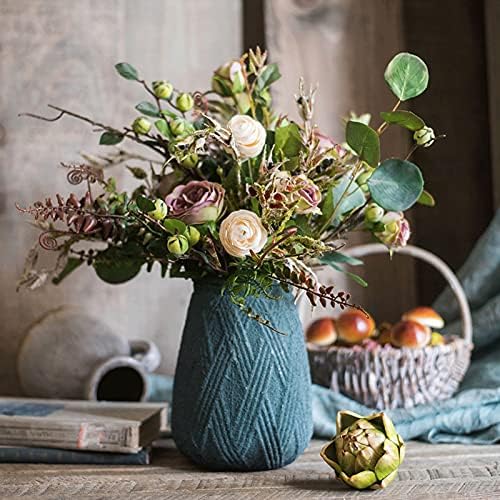 Artificial Flowers 1772Inch Silk Wedding Bouquet Set
