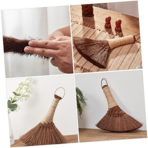 Palm Fiber Broom for Home and Desk Cleaning