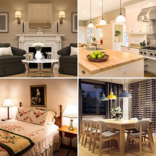 VOKWAK E11 LED Bulb 4-Pack Warm White 3000K 8W 30000hr
