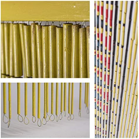 TACHILC Bamboo Beaded Curtain for Doorway