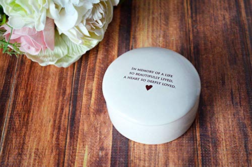 Sympathy Gift Ceramic Keepsake Box