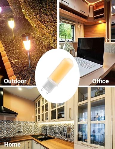 IDO G9 2700K COB LED Bulb 22W 10 Pack Warm White Non-dimmable