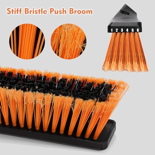 Gadhra 24 Push Broom Heavy Duty with 57 Handle