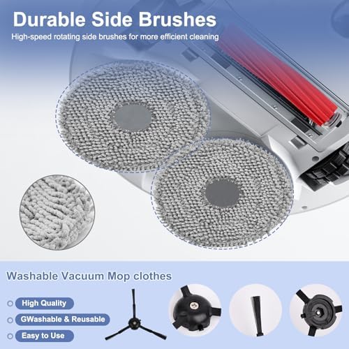 OCOMCAP Roborock Vacuum 20-Piece Replacement Kit