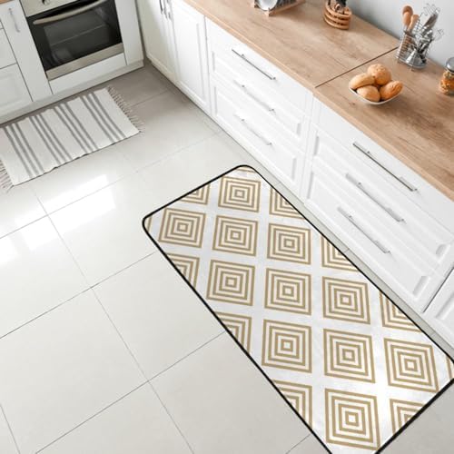 Hapuxt 39x20 Inch Non-Slip Kitchen Rug