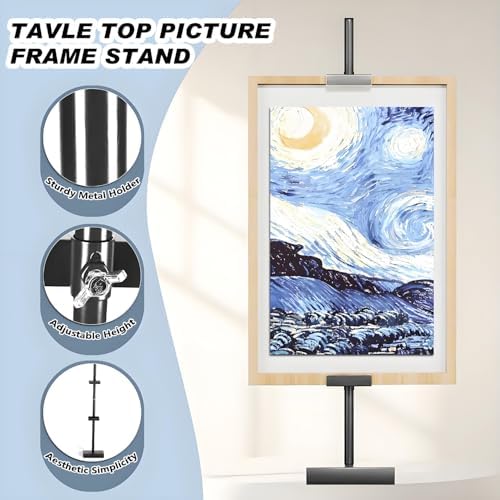 Mubozest Metal Easel Stand for Picture Frames