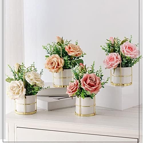 NDRFAWY Artificial Indoor Rose for Home Decor