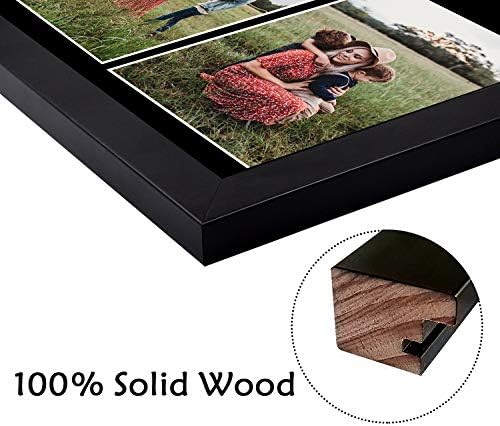 Golden State Art Set of 2 85x11 Black Picture Frames