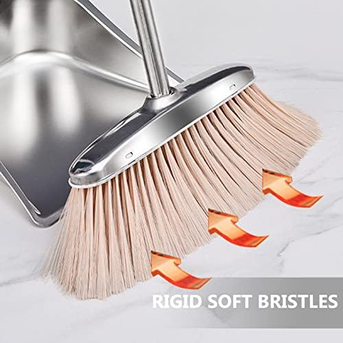 Dust Mop for Hardwood Floors with Stainless Steel Handle 1