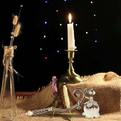 HOMSFOU Candle Snuffer Extinguisher with Long Handle