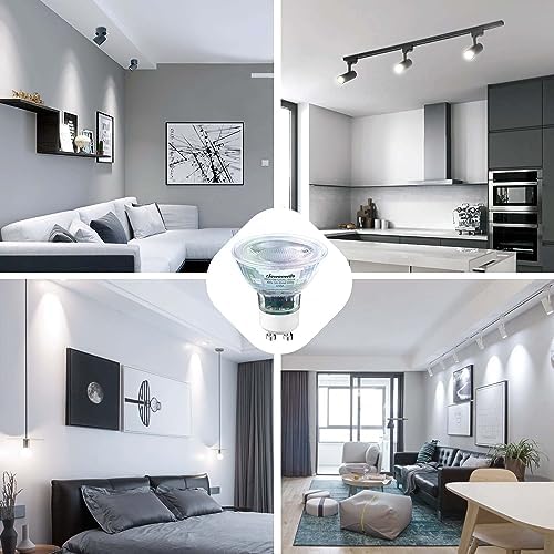 DEWENWILS 10-Pack Dimmable GU10 LED Bulbs