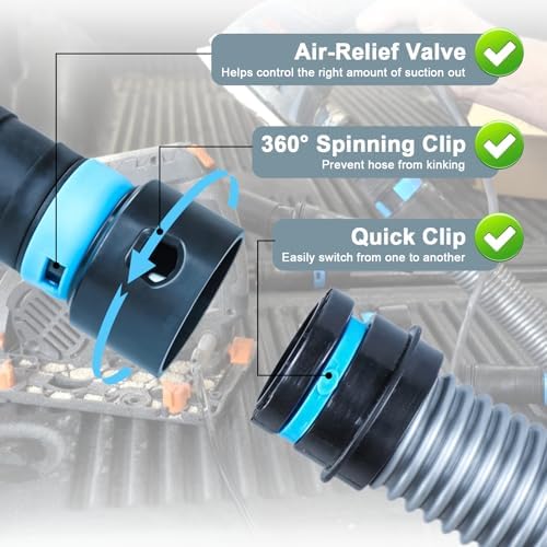 Onylraep 5 Dust Collection Hose Adapters Kit