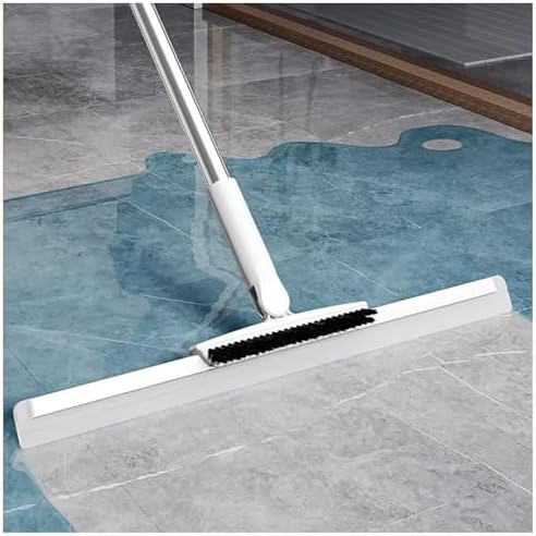 Silicone Broom for 2 in 1 Cleaning and Scrubbing