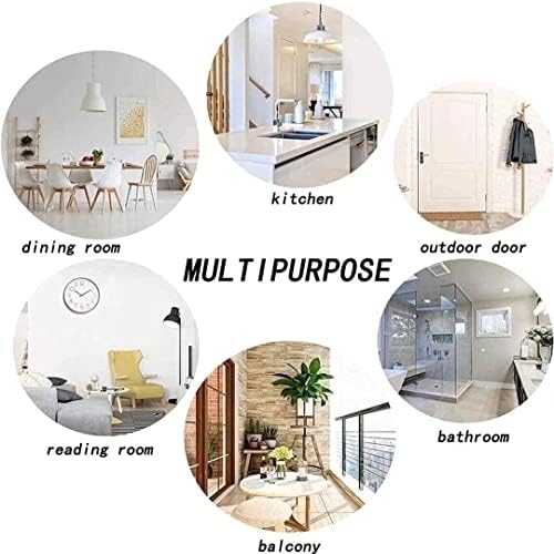 ZSSZO 5ft Round Area Rug Non-Slip Living Room Mat