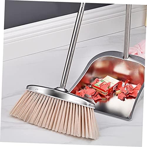 PACKOVE Heavy Duty Hand Broom for Kitchen and Industrial Cleaning