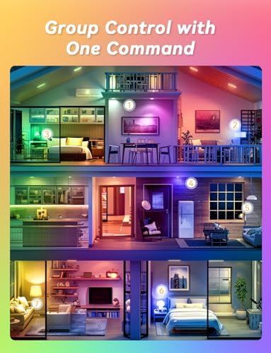 AVACUBE 4 Pack GU10 Smart LED Bulbs with Alexa Google Assistant Compatibility 1