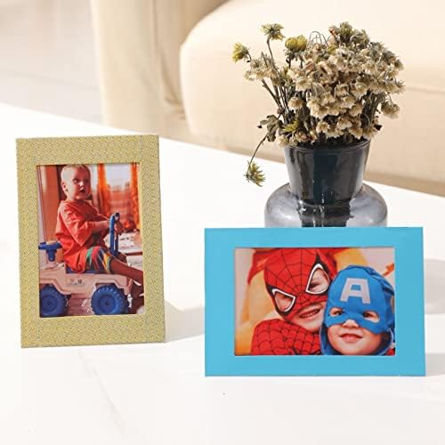50 Pack 4x6 Paper Picture Frames - Multi-Color