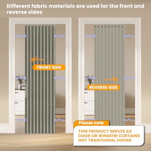 AJAZZ 100 Blackout Magnetic Panel Curtain