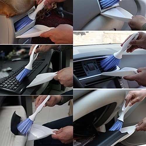 DDGURDH Hand Broom and Dustpan Cleaning Set for Cars and Floors