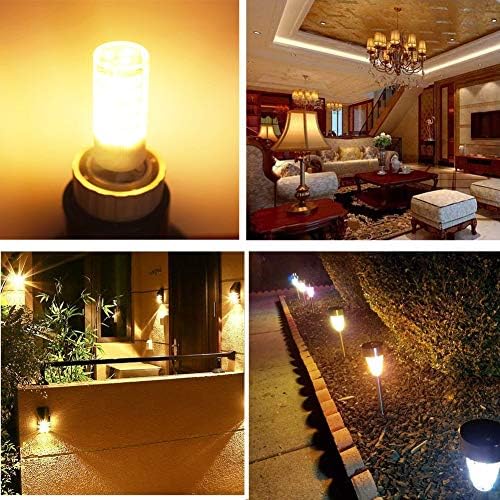 TAIYALOO G4 LED Bulbs 12V 5W Warm White 2700K 10 Pack 1