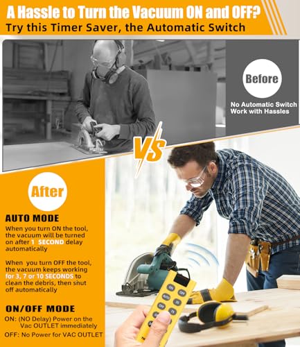 HAOYIKONG Automatic Vacuum Switch with Remote