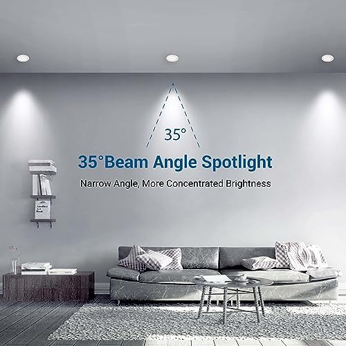 DEWENWILS 10-Pack Dimmable GU10 LED Bulbs