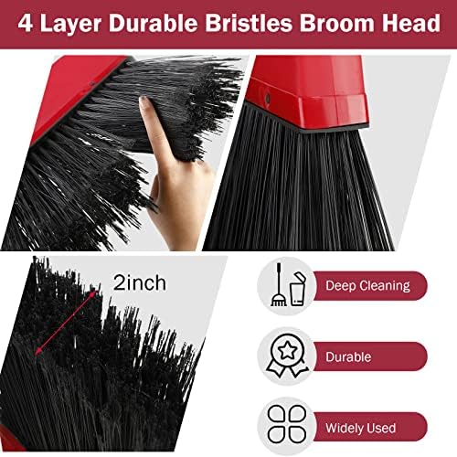 Didaey 8 Pcs Heavy Duty Angle Broom Set 1